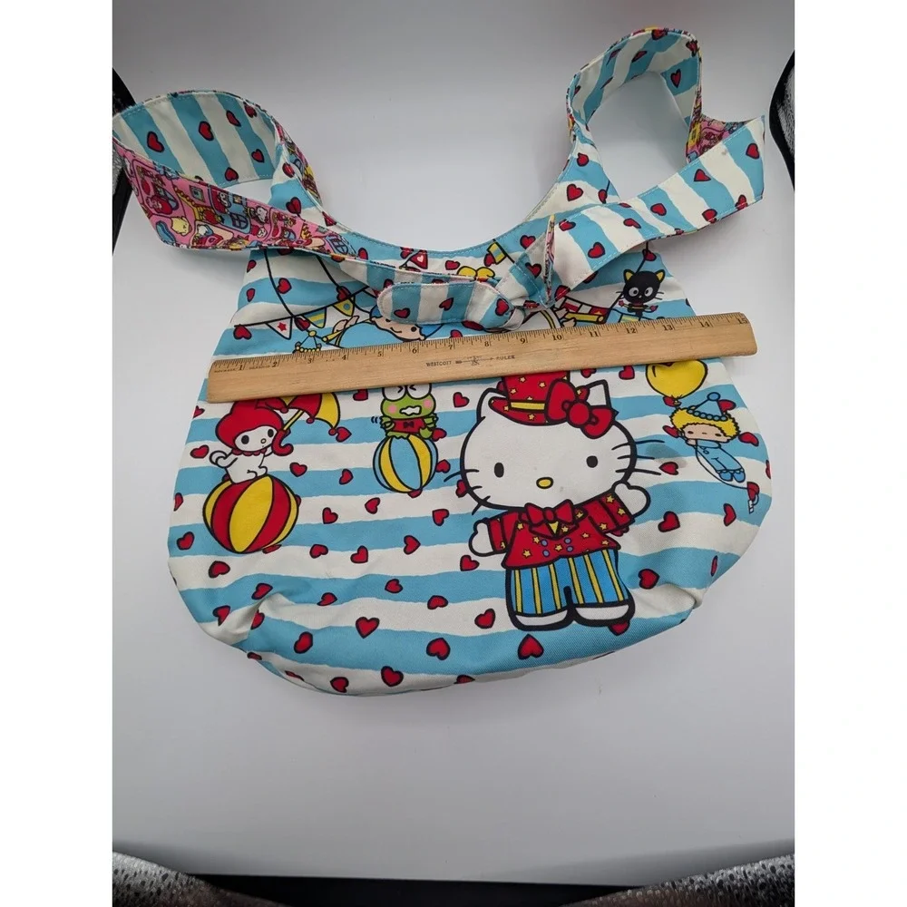 Loungefly Hello Kitty Sanrio 50th Anniversary Circus Tote Shoulder Bag 2010‎